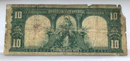 Series 1901 $10 United States Buffalo Note - Fr. 122