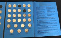 Mercury Dime Album 1916-1945 --- 52 Coins Inside