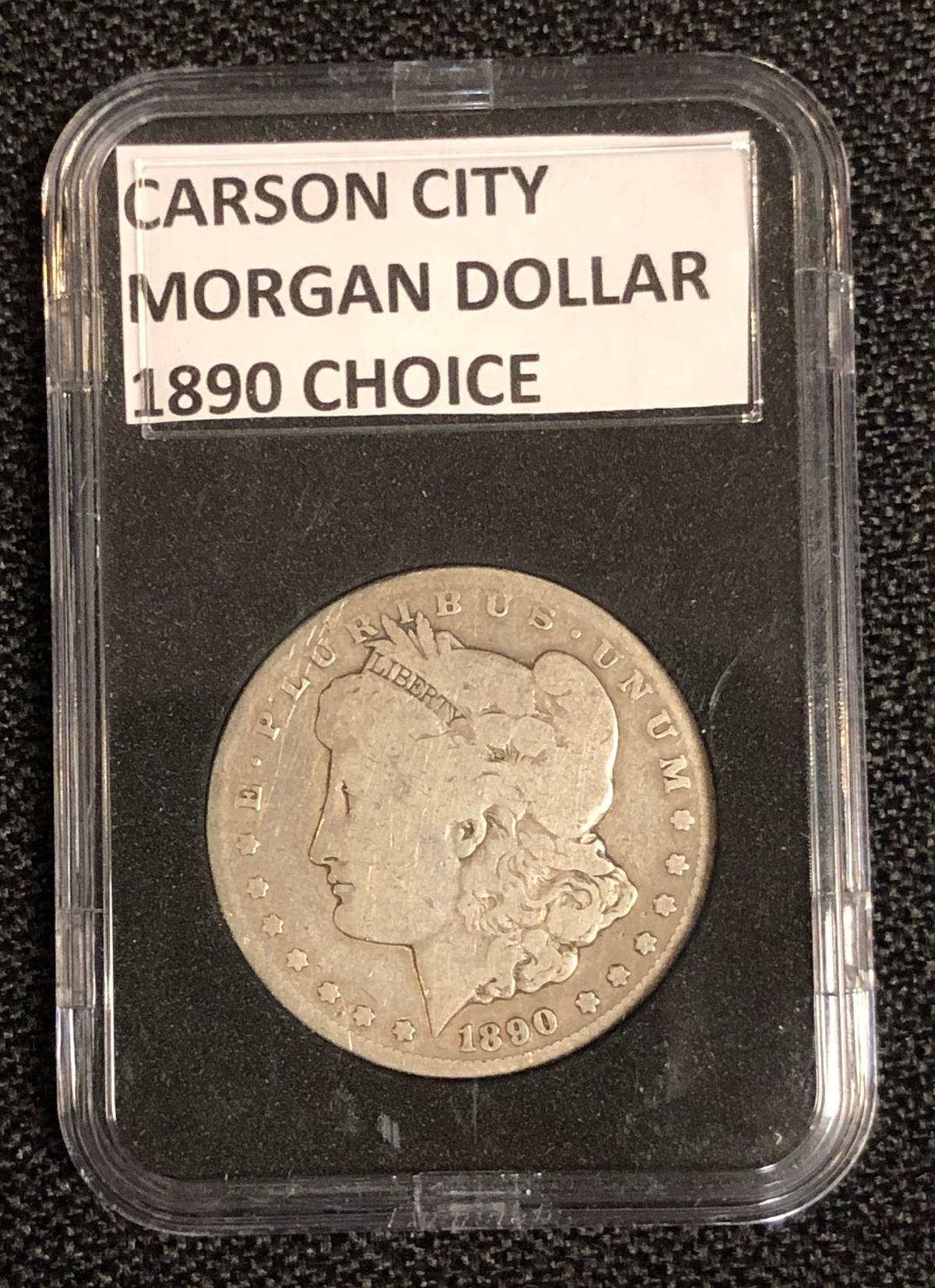 1890-CC "Carson City" Morgan Silver Dollar