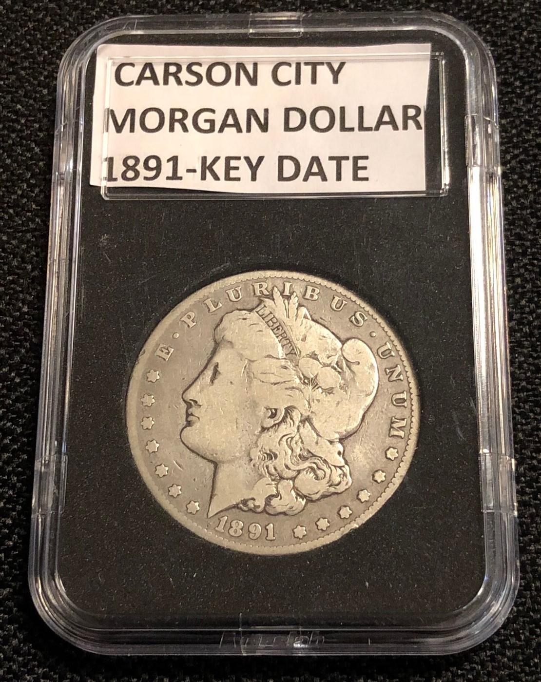 1891-CC "Carson City" Morgan Silver Dollar