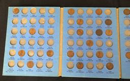 Partially Complete 1909-1940 Wheat Cent Album -- 28 Coins