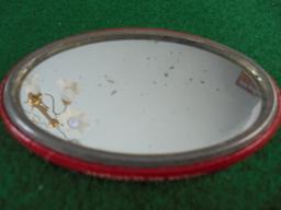 RARE SIOUX CITY "PALMER'S CHOCOLATES" ADVERTISING POCKET MIRROR-QUITE NICE