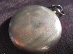 OLD INGERSOLL WATERBURY POCKET WATCH FOR PARTS OR REPAIR