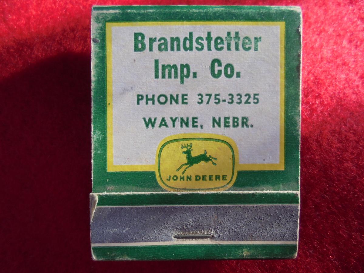 BRANDSTETTER IMP. ADV. MATCHES-JOHN DEERE