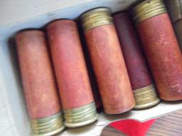 NEARLY FULL BOX OF WESTERN SPERT 12 GA. SHOT GUN SHELLS-VINTAGE