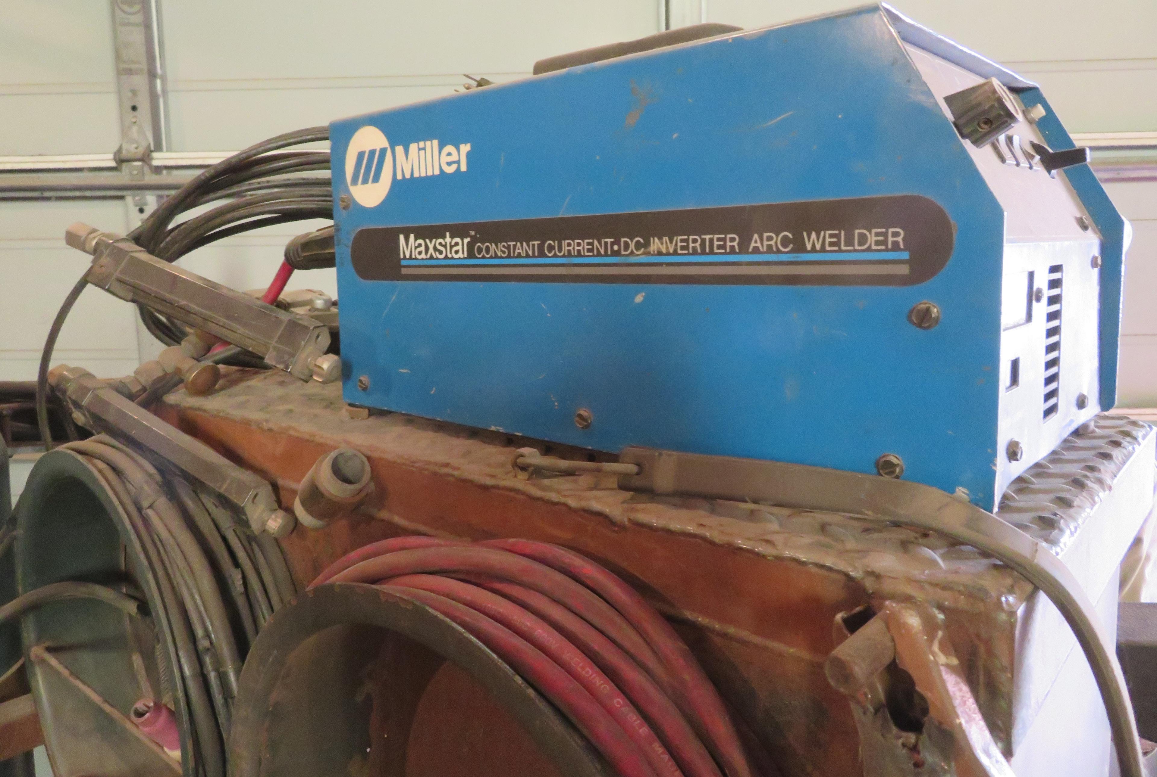 MILLER MATIC 150 AC/DC WELDER & MILLER MAVSTAR 91