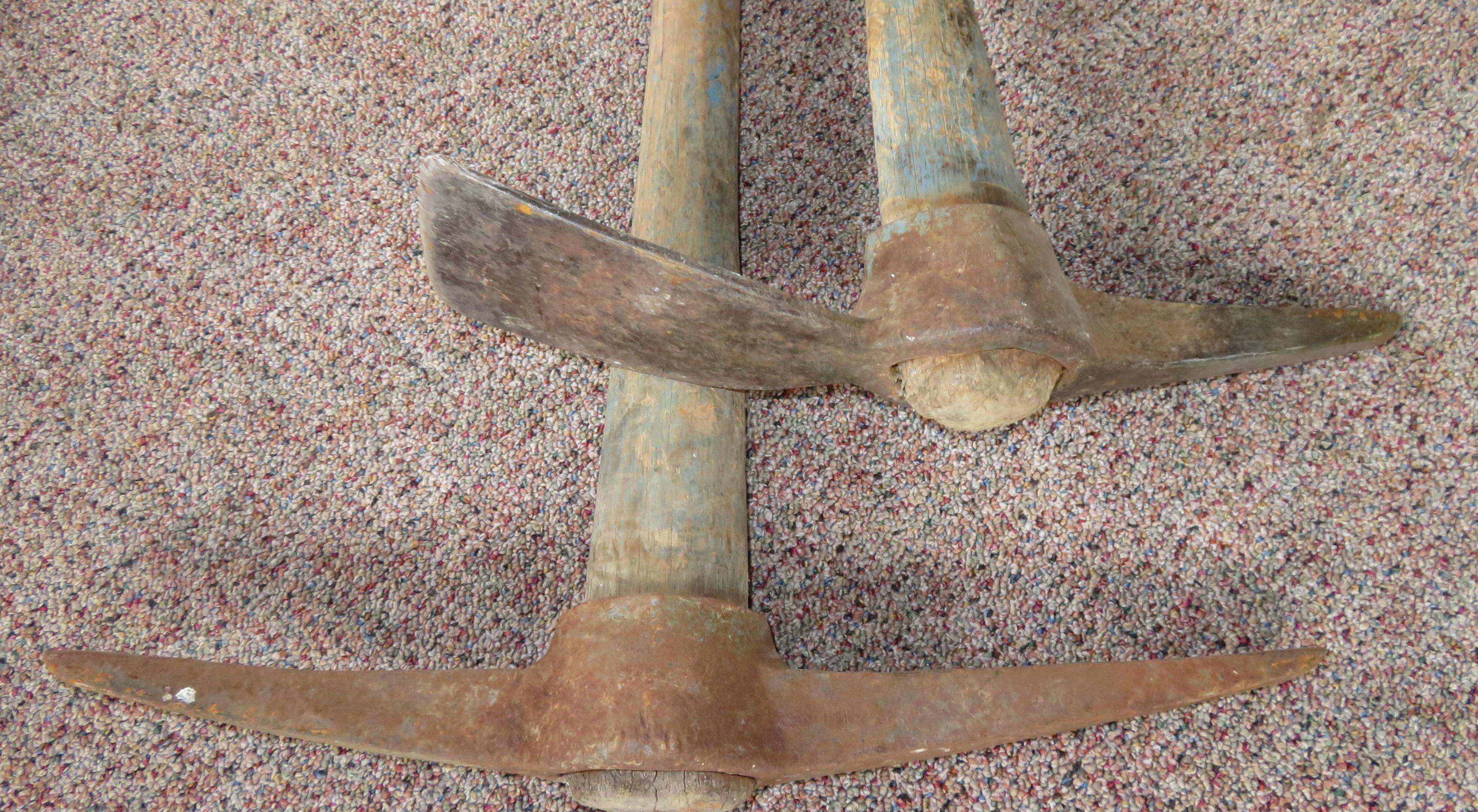 Lot of 2 Pick Axes