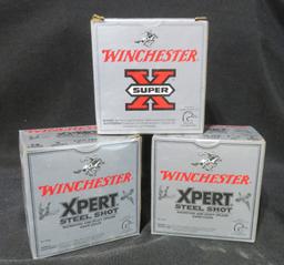 (3) Winchester 12ga 4 shot Steel