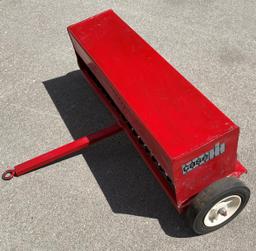 CASE-IH PULL TYPE PEDAL TRACTOR GRAIN DRILL - CUSTOMIZED TOY