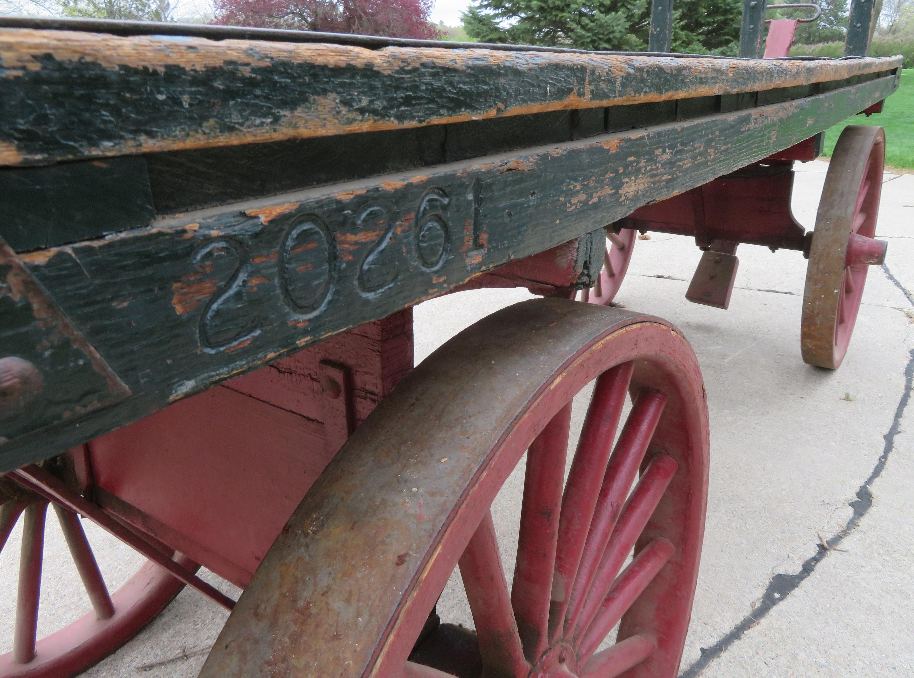 Railway Express Agency Baggage Cart - 10 Foot