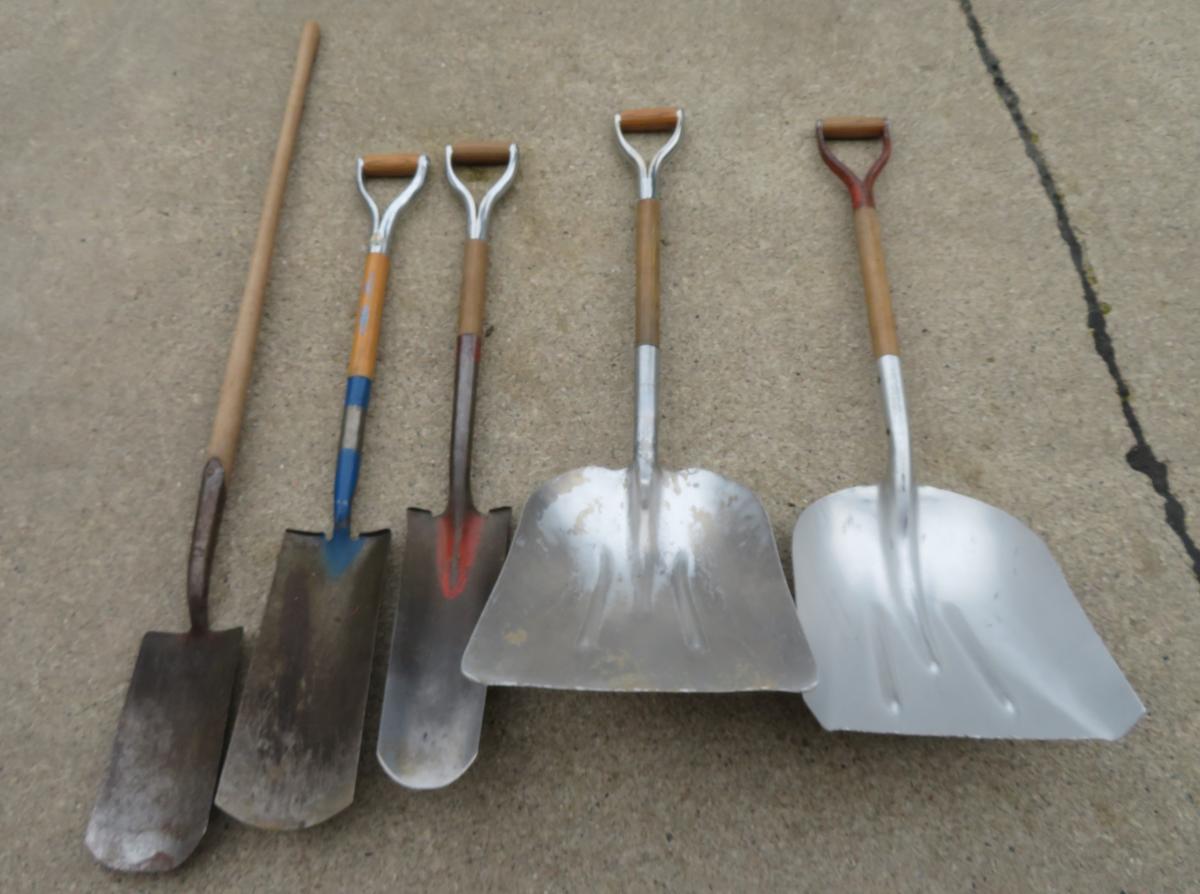 (5) Shovels