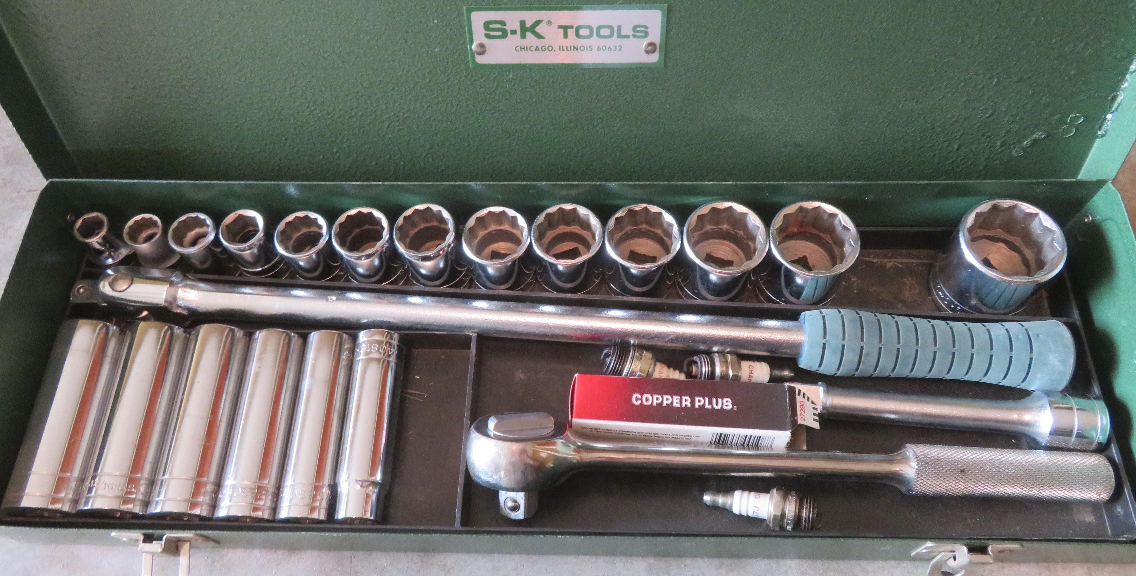 S-K 1/2" Drive Socket Set