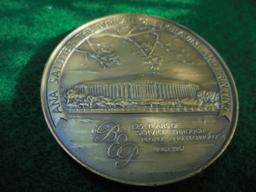 1987 BRONZE METAL "AMERICAN NUMATISMATIC ASSOCIATION"