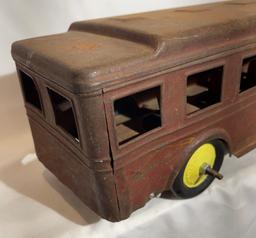 VINTAGE COR-COR TOYS, WASHINGTON INDIANA - TOY BUS