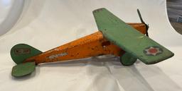 STEELCRAFT PRESSED STEEL ARMY SCOUT AIRPLANE