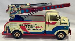 1950'S MARX U.S. MOBILE GUIDED MISSLE SQUADRON TRUCK