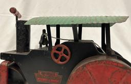 KEYSTONE STEAM ROLLER 60 - RIDE ON - PRESSED STEEL TOY