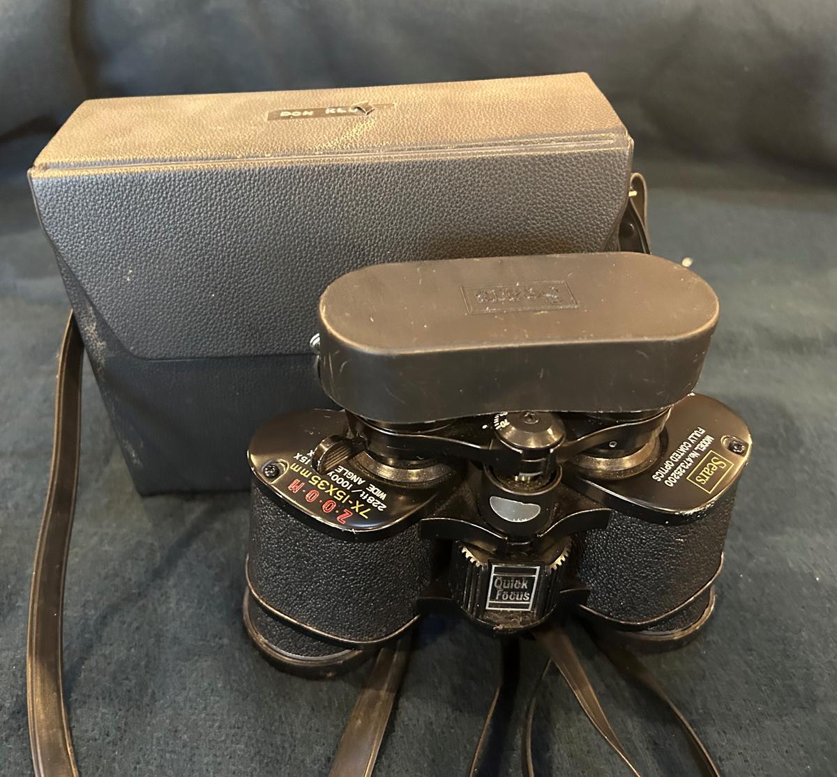 SEARS 7-15X35MM BINOCULARS