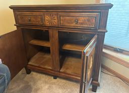 TWO DOOR CABINET WITH DRAWER