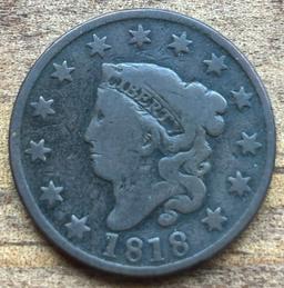 1818 United States Large Cent