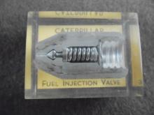 OLD ADVERTISING SALES SAMPLE OF AN INJECTOR FROM "CATERPILLAR"-CROSS CUT TYPE