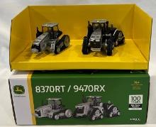 JOHN DEERE 8370RT/9470RX TRACTORS - 100 YEARS OF JD TRACTORS - SILVER EDITION