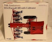 1954 FARMALL 400 WITH CULTIVATOR - 50TH ANNIVERSARY - ERTL 1/16 SCALE