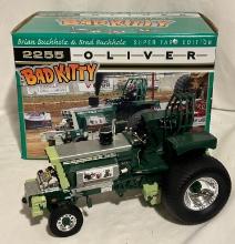 OLIVER 2255 "BAD KITTY" PULLING TRACTOR - 2012 MARK TWAIN TOY SHOW
