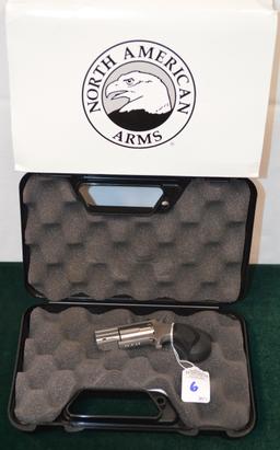 North American Arms .22 Magnum Mod #NAA-PSG-T 5 shot Revolver NIB
