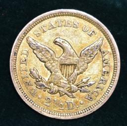 1850-P Liberty Head Gold $2.50 Coin