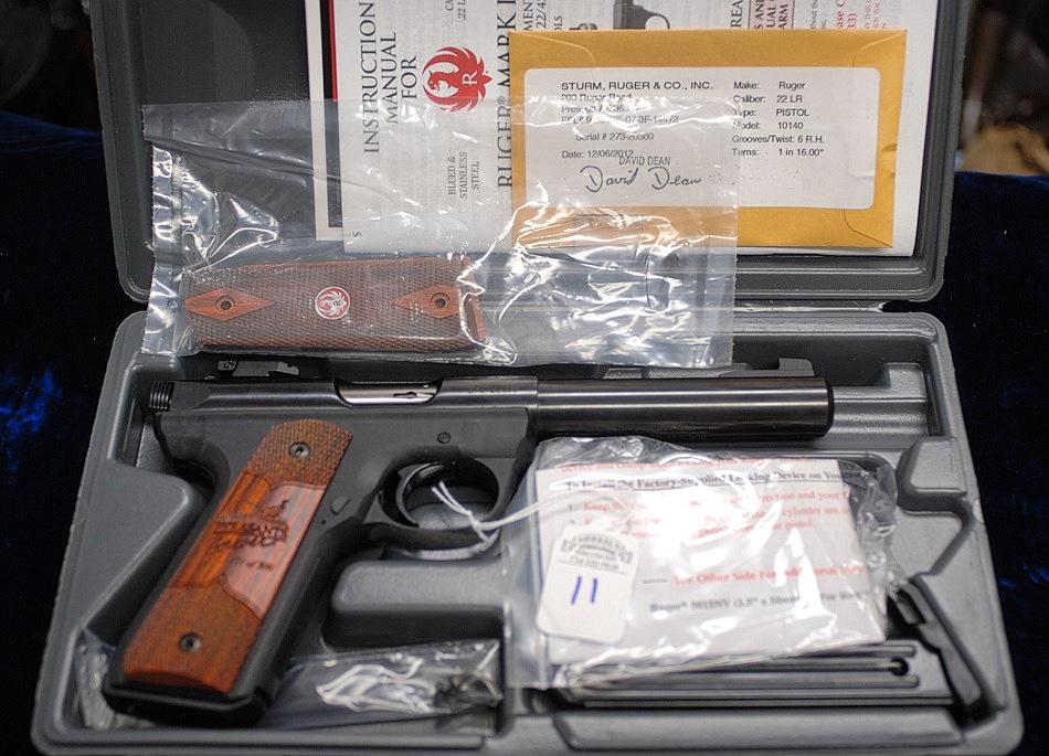 Ruger Mark III 22/45 in 22L/22LR Cal. Semi-auto Pistol in box