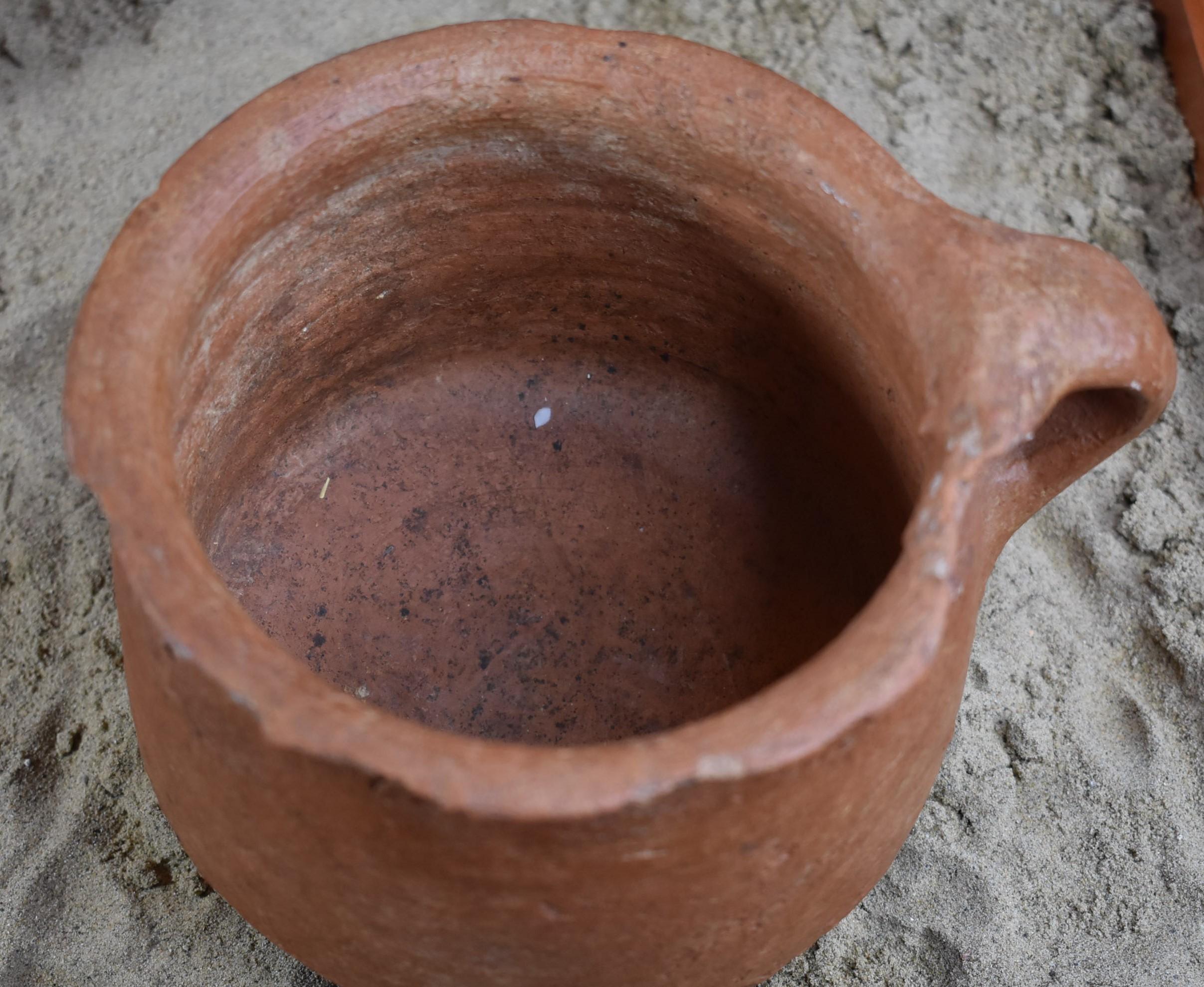 Early Bronze II Krater Chalice Red Slip w/ Red Burnish