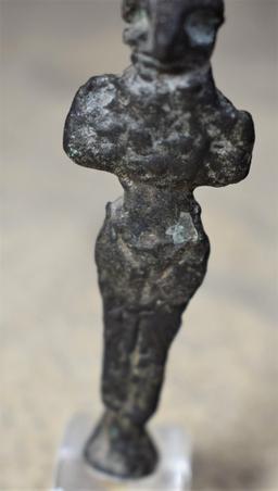Assyrian-Northern Canaanite Bronze Astarte goddess Figure