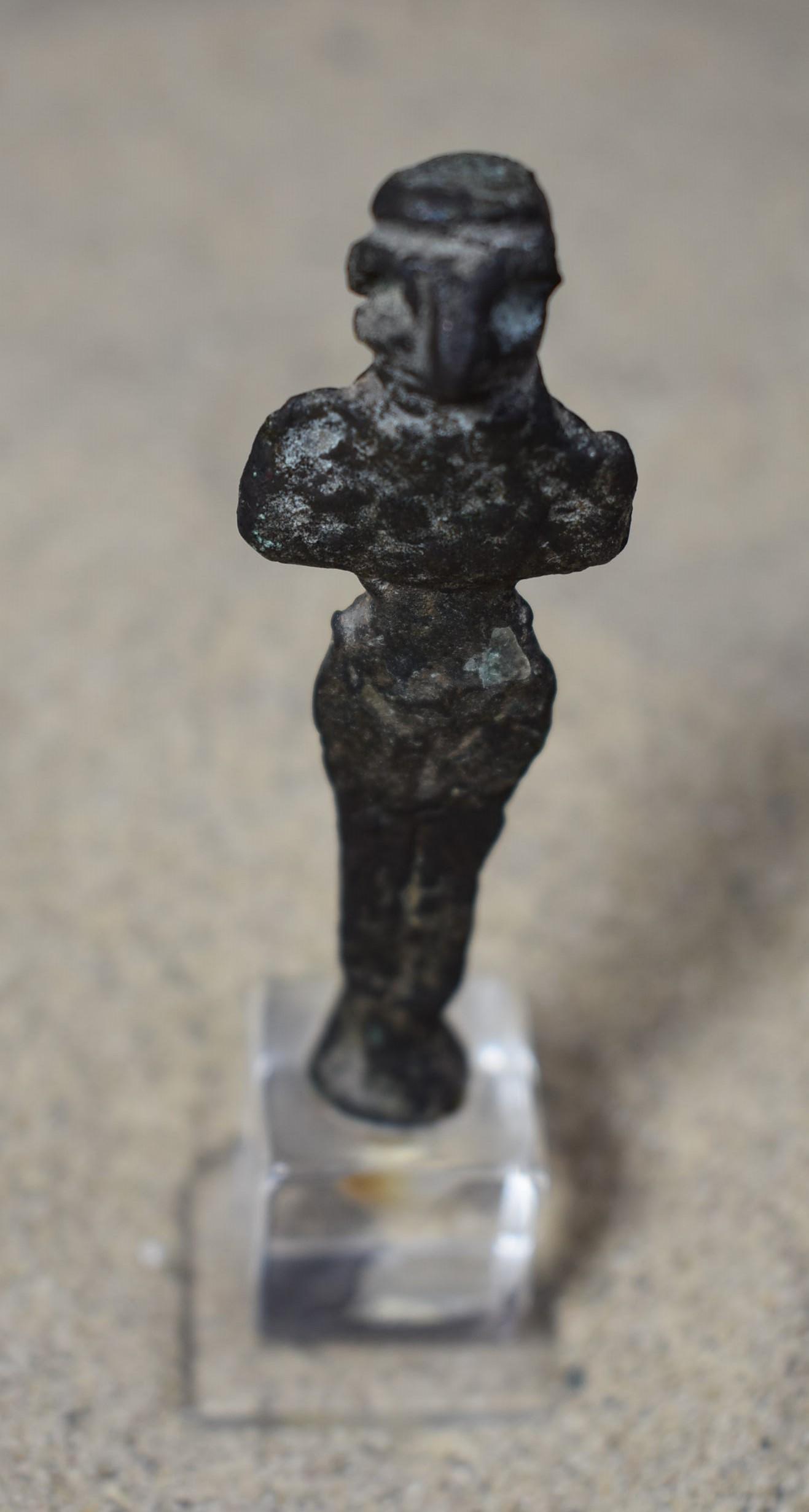 Assyrian-Northern Canaanite Bronze Astarte goddess Figure