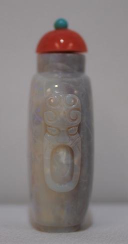 Fiery Opal Snuff Bottle