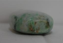 Chinese Green & Grey Jade Snuff Bottle