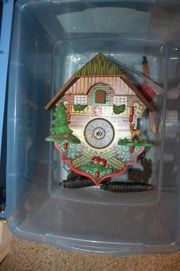 Howard Miller Wall Clock and Weighted Cuckoo Clock