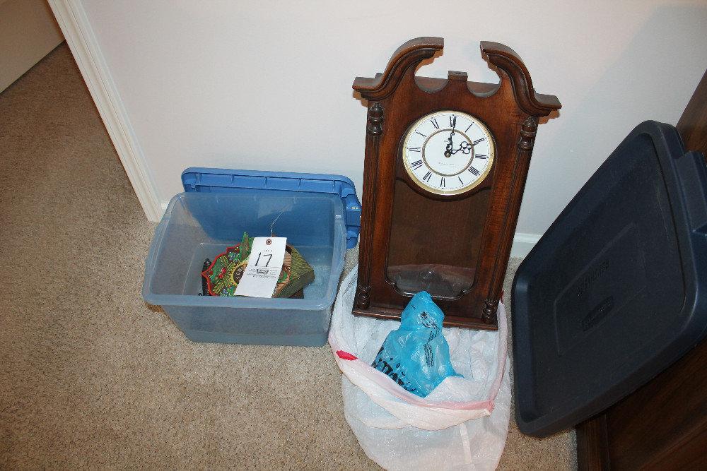 Howard Miller Wall Clock and Weighted Cuckoo Clock
