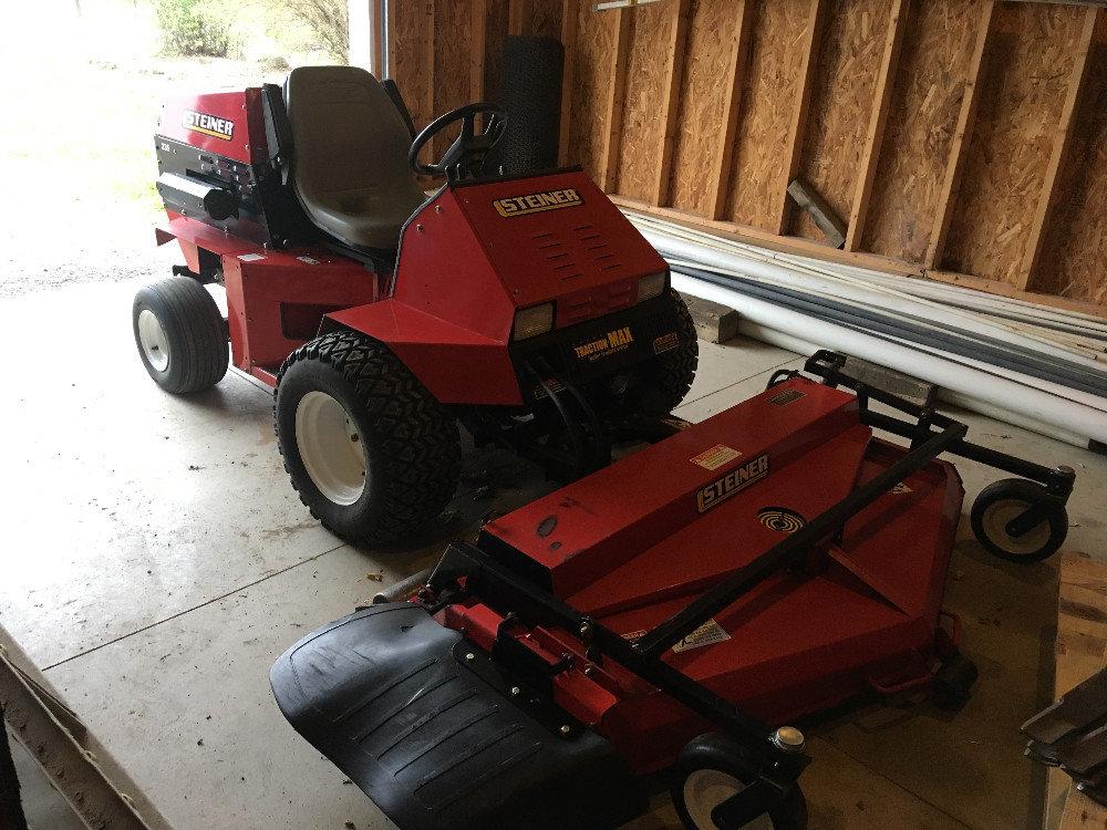 STEINER 235 KUBOTA DIESEL 72" DECK NEW BLADES 1,068HRS