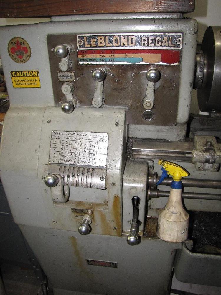 LE Blond Regal Shop Lathe