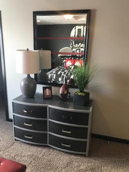 Ohio State themed bedroom set