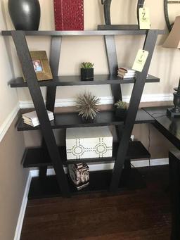 5' tall open bookshelf (contents NOT included)