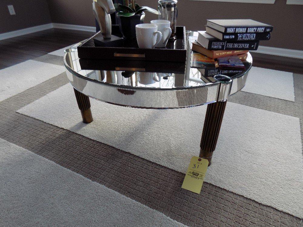 Uttermost mirrored coffee table