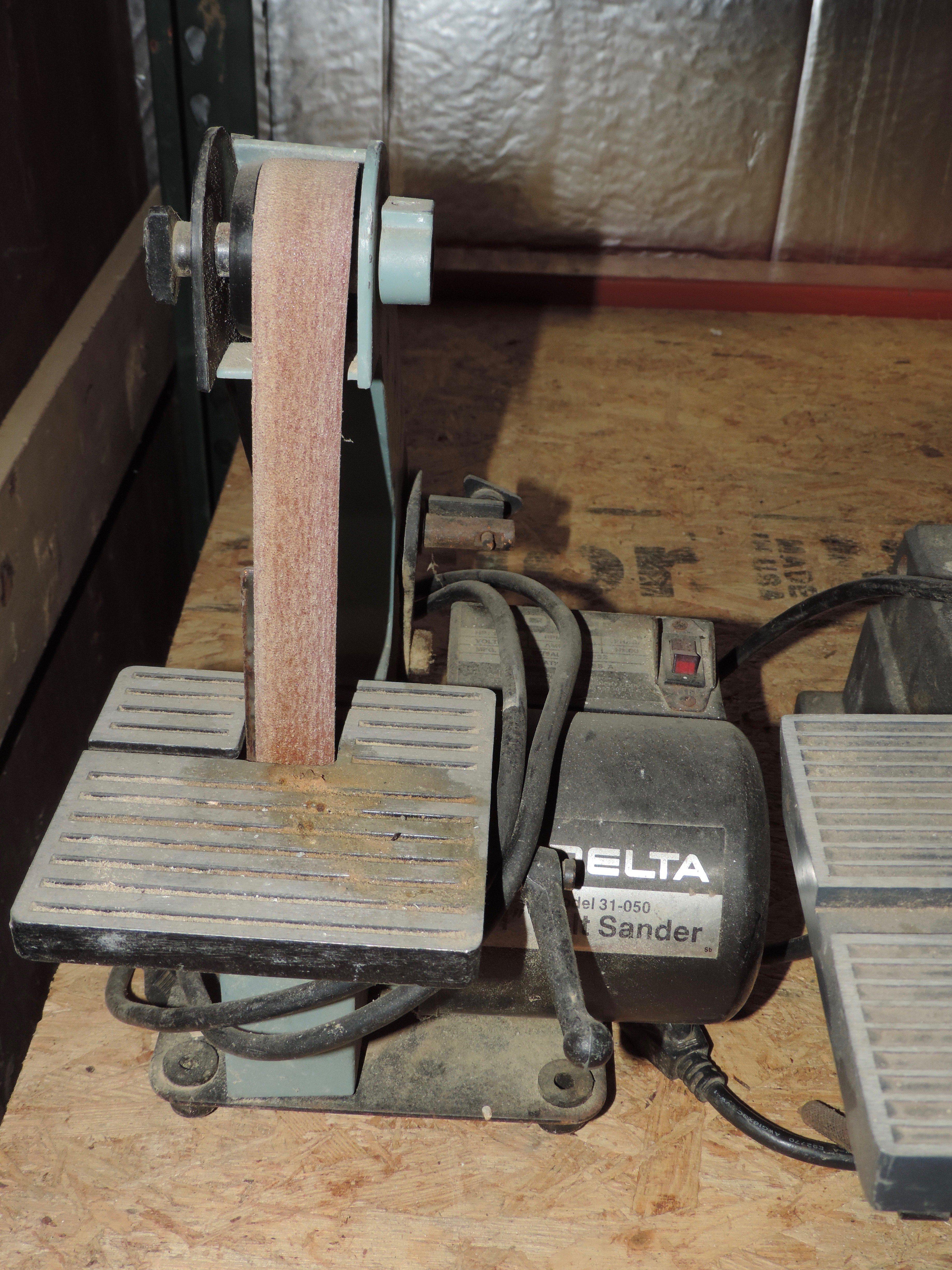 Delta Belt Sander & Craftsman Combo Sander