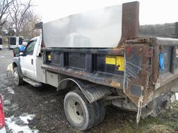 2009 Ford F550 4X4  Dump Truck