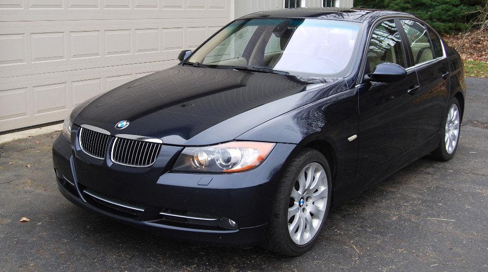 2007 BMW 335i Sedan, Monaco Blue, One Owner, 69,080 Actual Miles, Clean!