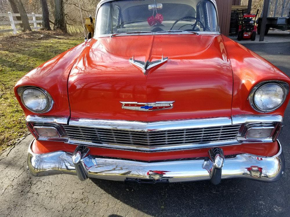 1956 Chevy Belair, 69,125 Actual Miles, Runs And Drives, Restored 10 yrs Ago
