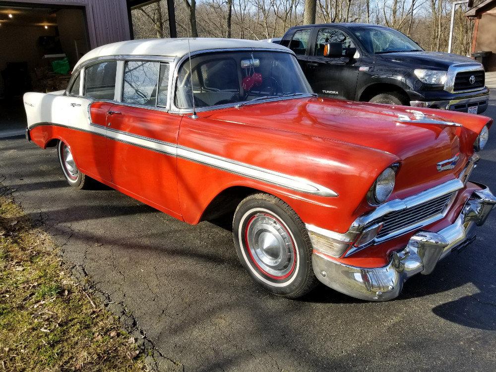 1956 Chevy Belair, 69,125 Actual Miles, Runs And Drives, Restored 10 yrs Ago