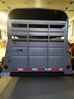 2014 Valley Stock Trailer, Tandem Axle, Very Nice