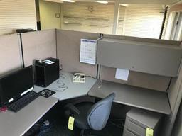 Cubical Work Station w/ Chair